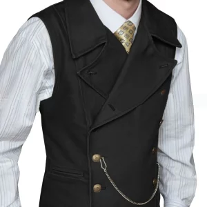 Steampunk heren gilet Lucas