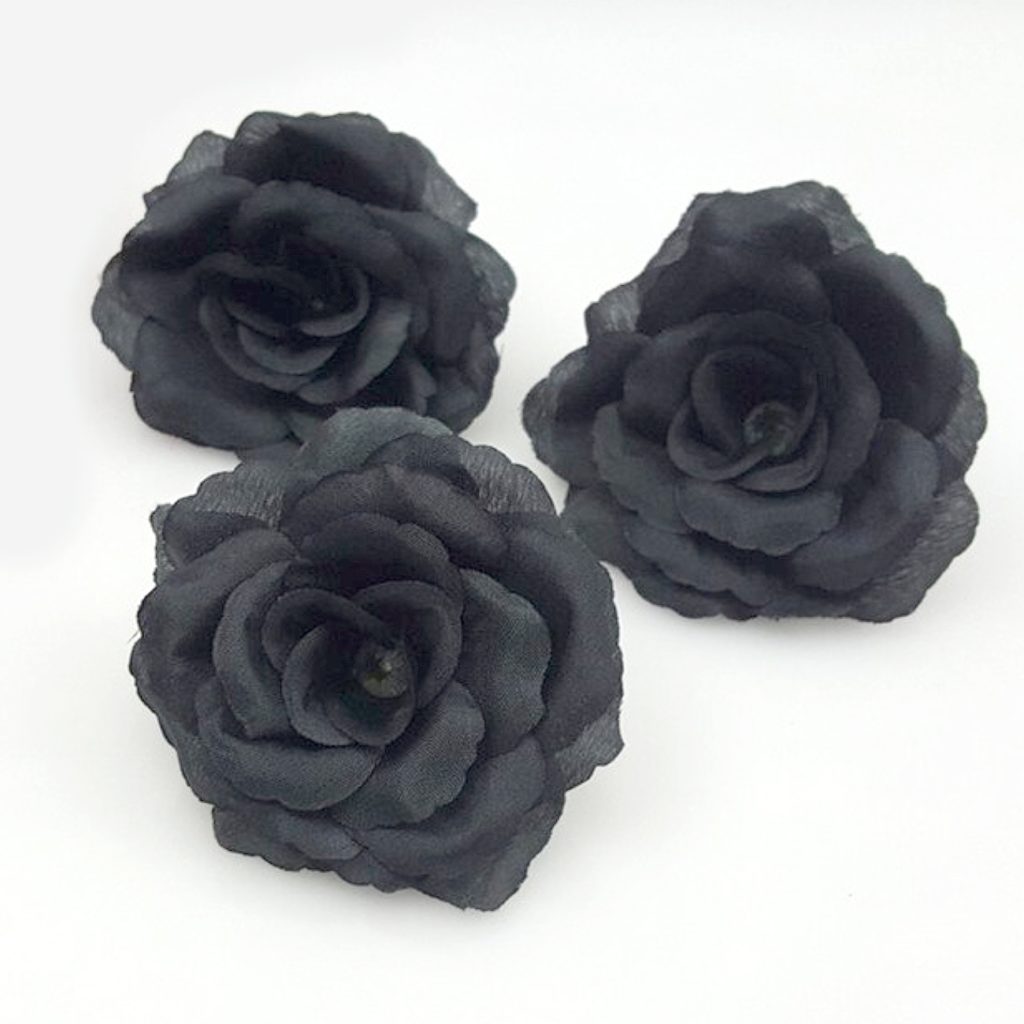 Steampunk rozen Neelie, 3 stuks