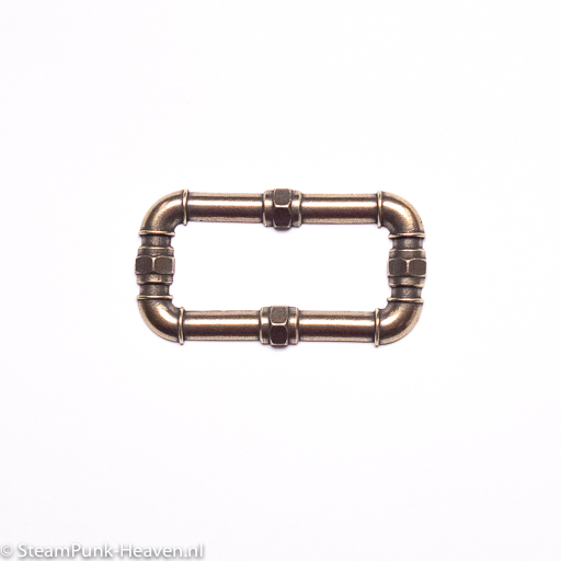 Steampunk mixed media buis Lyra, set van 2 stuks
