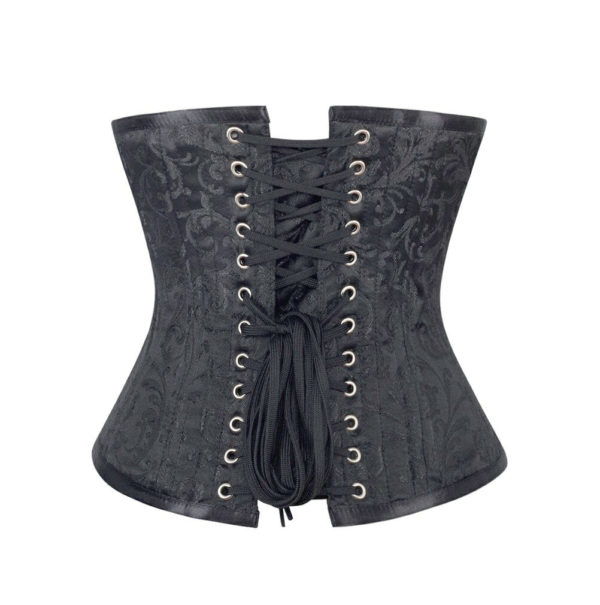 Steampunk onderbuste korset Paulien- alleen nog 38" (confectiemaat 48) - Afbeelding 2