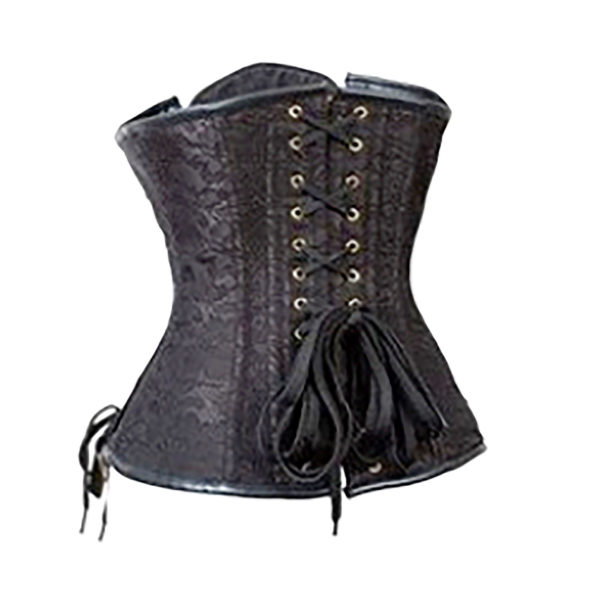 Steampunk onderbuste korset Sasha - alleen nog 22" - Afbeelding 3