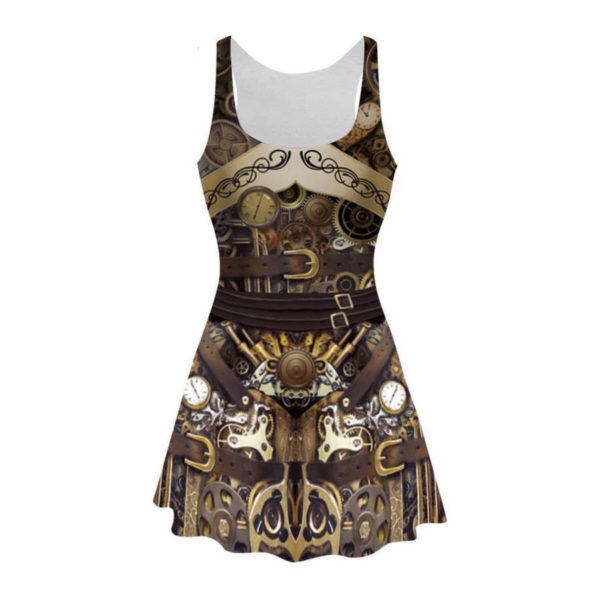 Steampunk jurkje Susannah - SUPERSALE! - Afbeelding 2