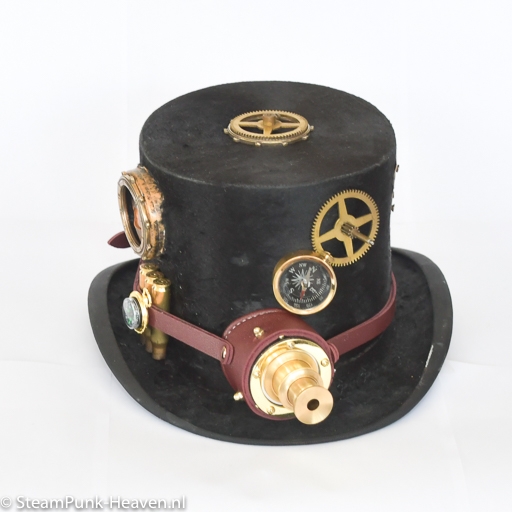 Steampunk hoed Viggo