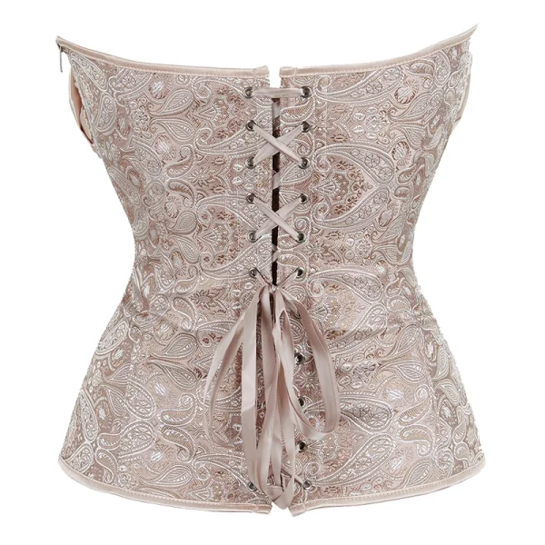 Steampunk overborst korset Larissa