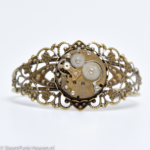 Steampunk armband 125