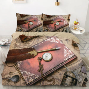 Steampunk beddengoed The feather