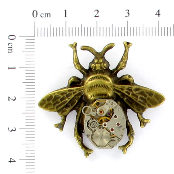 Steampunk broche 28 - Afbeelding 3