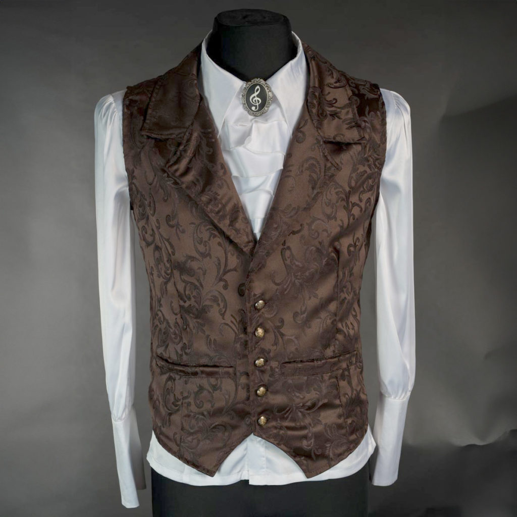 Steampunk heren gilet Hans