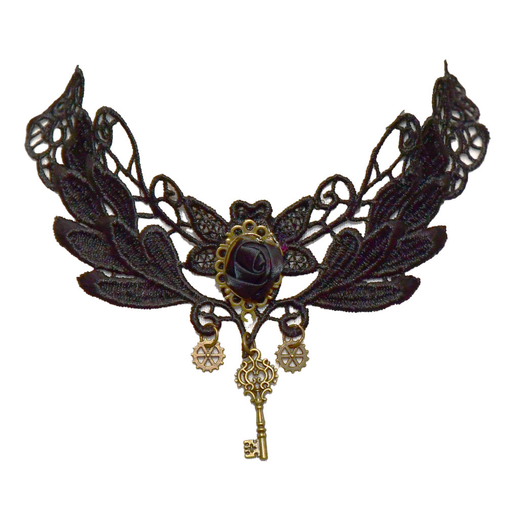 Steampunk choker 50