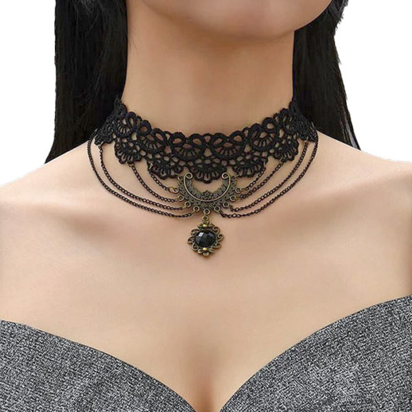 Steampunk choker 17