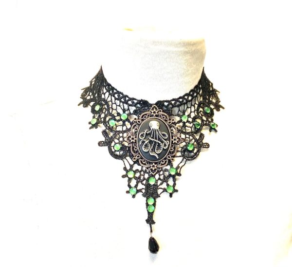 Steampunk choker 24