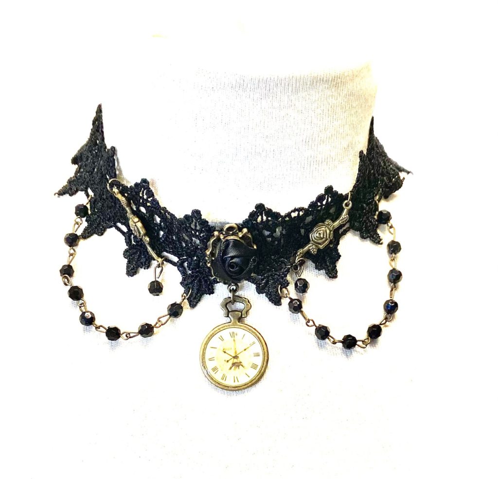 Steampunk choker 33