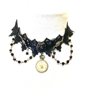 Steampunk choker 33