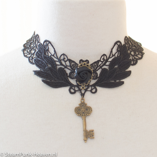 Steampunk choker 29