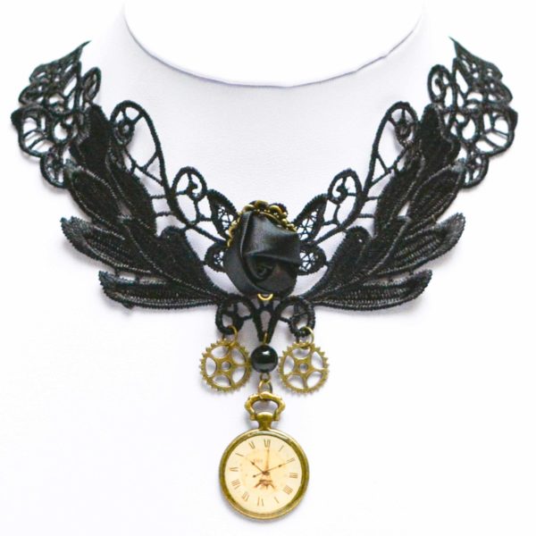 Steampunk choker 30