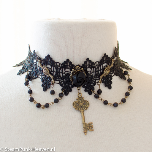 Steampunk choker 31