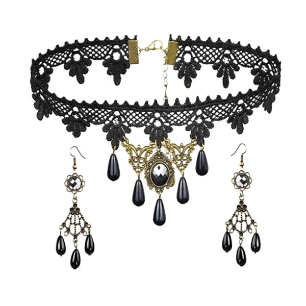 Steampunk choker-set 43