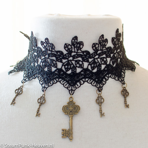 Steampunk choker 44