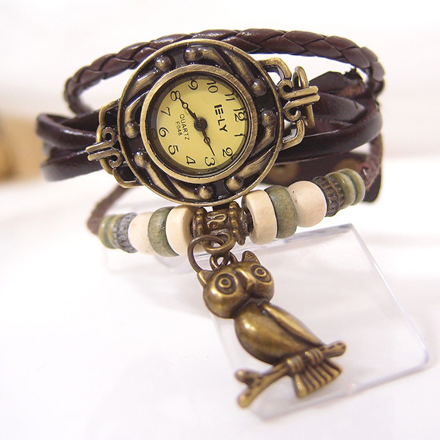 Steampunk horloge armband Luise
