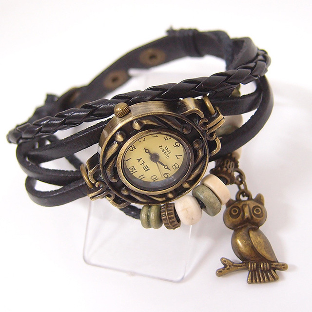 Steampunk horloge armband Ida