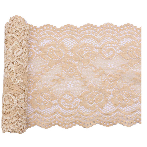 Steampunk kant Annie, beige