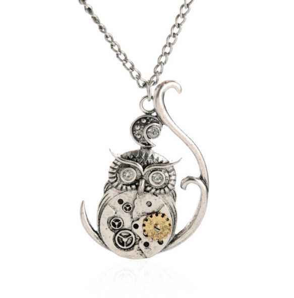 Steampunk ketting 230