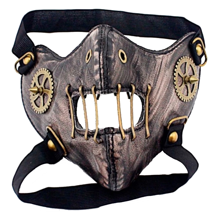 Steampunk gezichtsmasker Hannibal