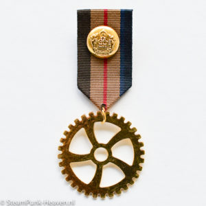 Steampunk medaille Nordstern