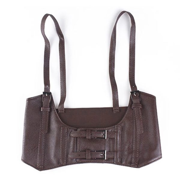 Steampunk korset riem Sally, maat 36-40 - Afbeelding 4