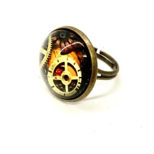 Steampunk ring 82