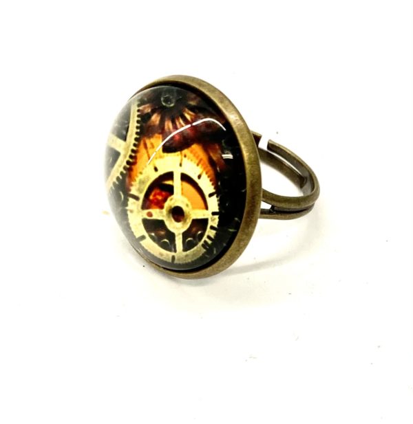 Steampunk ring 82