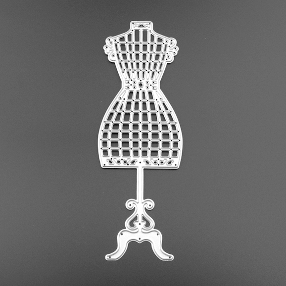 Steampunk stencil paspop