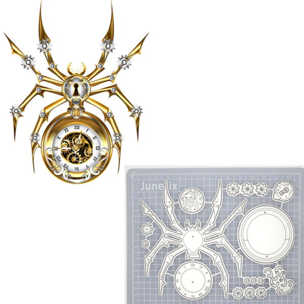 Steampunk stencil spin - Afbeelding 2