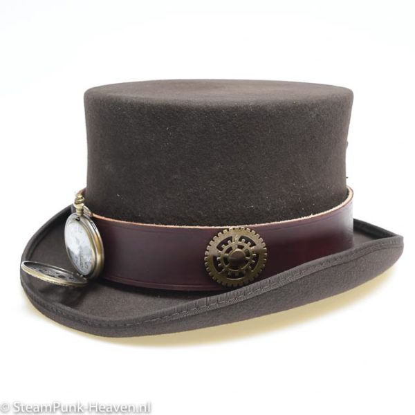 Steampunk hoedenband Time Seeker- zonder hoed - Afbeelding 2