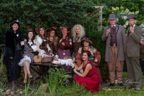 Steampunk vrijgezellenfeest Deluxe - voor dames - 150 Euro p.p.