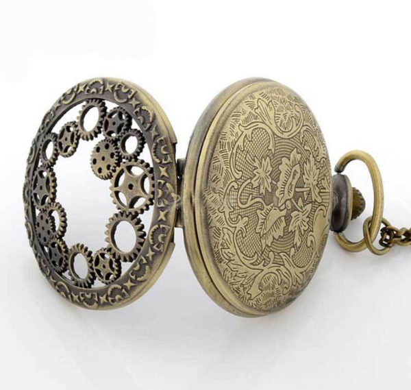 Steampunk zakhorloge 13, klein - Afbeelding 2